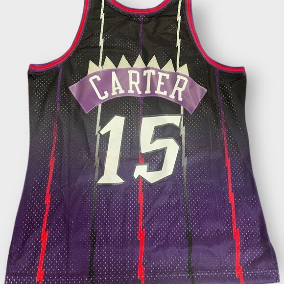 Mitchell & Ness Carter 98-99 Toronto Raptors Hardwood Classics Swingman Jersey - Picture 5 of 7